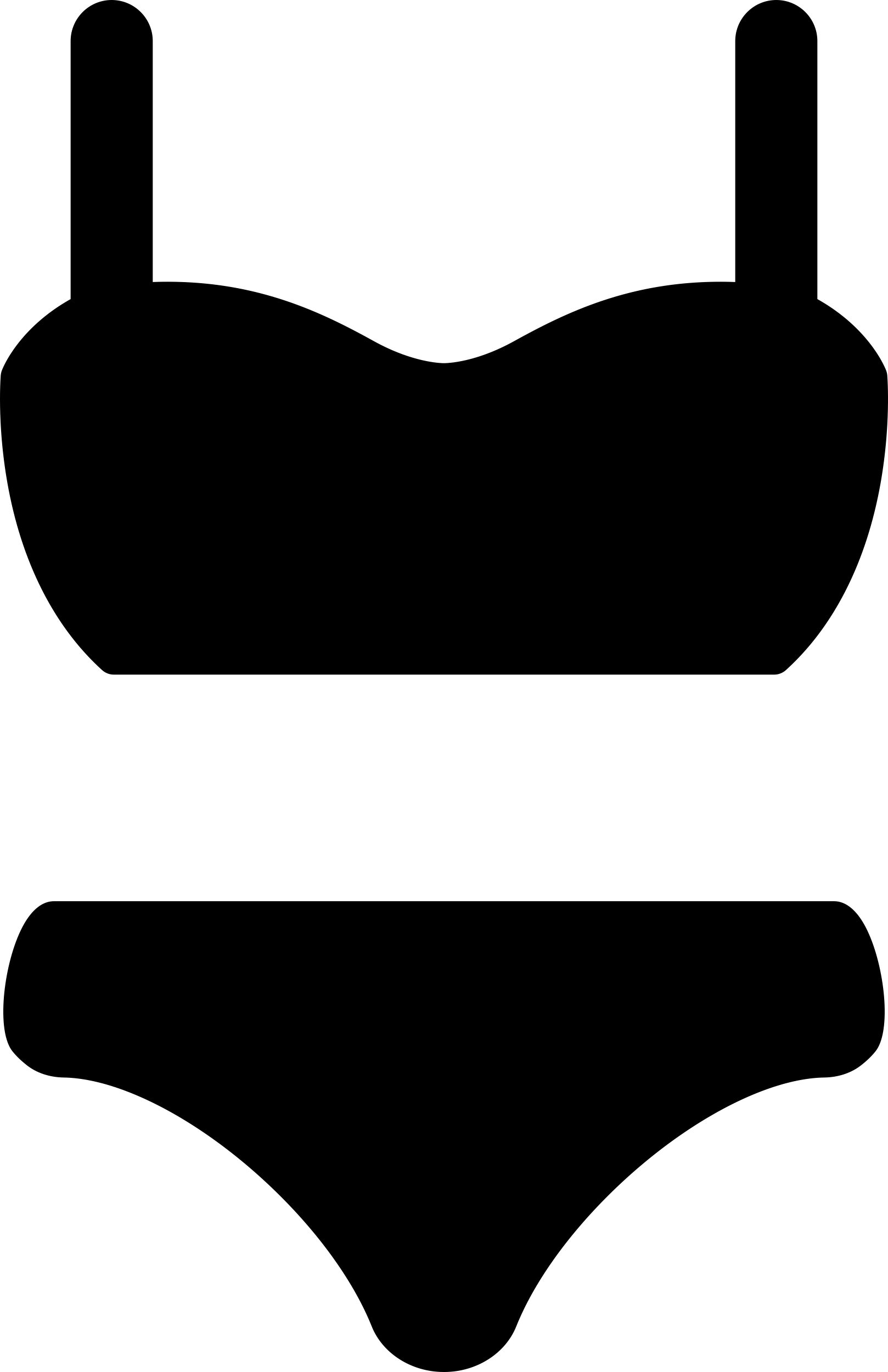 Bikini Suit Sticker Svg Vector Free Vectors
